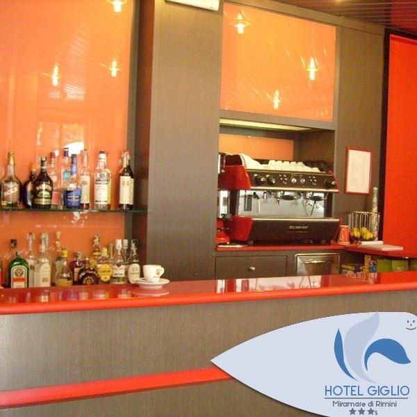 Hotel Giglio Римини Экстерьер фото